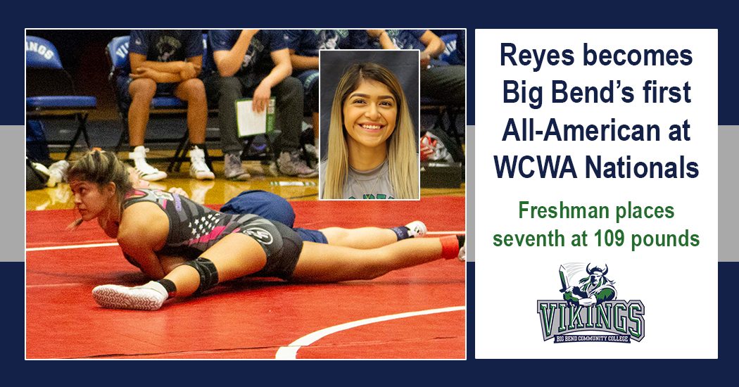 Reyes becomes Big Bend's first All-American wrestler