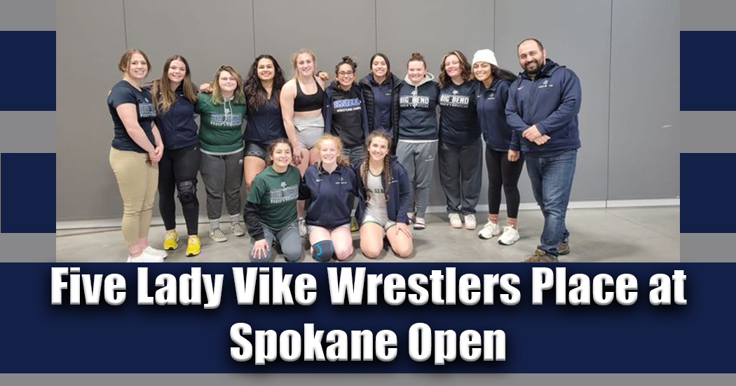 Five Lady Vike Wrestlers Place at Spokane Open