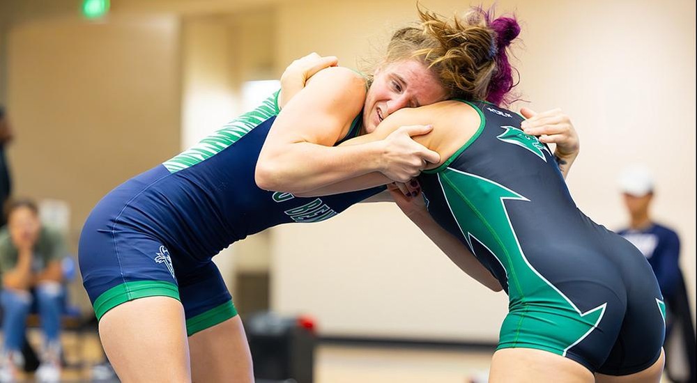 Lady Vikes Wrestling Shows Promise in Tough Tri-Dual Weekend